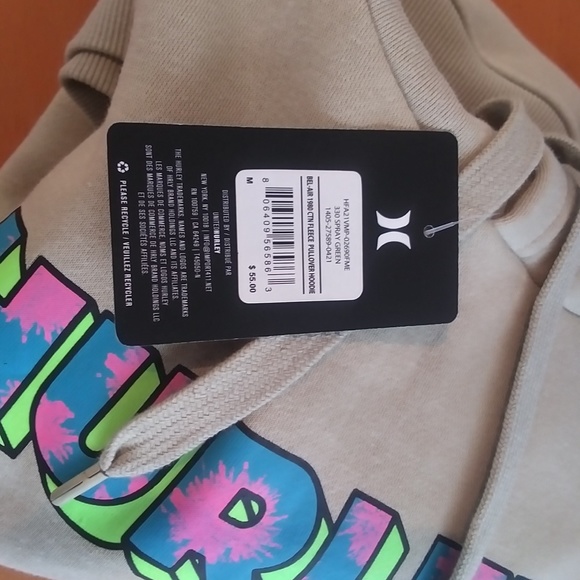 Hurley Pullover Hoodie - Men's Medium - Picture 6 of 10